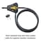 Master Lock Master Lock Python 5/16 in. D X 72 in. L Vinyl Coated Steel Adjustable Locking Cable 8419DPF - alternate 3